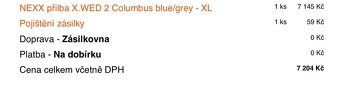 Nexx xwed 2 columbus blue/grey- XL - 8