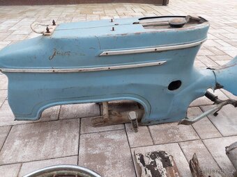 Jawa 50 pionyr, typ 20, puvodni lak holubi modr - 8