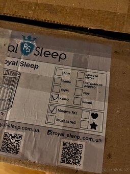 Rostoucí postýlka 7v1 včetně setu matrací - 8