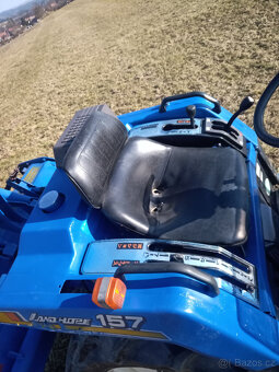 Malotraktor Iseki Landhope 157 + rotavátor - 8