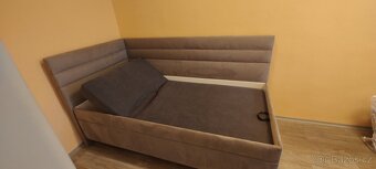 Americká  čalouněná postel 100 X 200 cm - 8