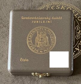 Jubilejní svatováclavský dukát - ČÍSLOVANÝ - 1923 - 2023 - 8