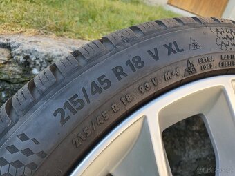 Zánovní alu zimní sada Škoda Kamiq 215/45/18 - 8