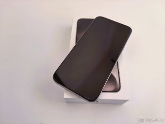 apple iphone 15 PRO MAX 256gb Natural Titanium / Batéria 100 - 8