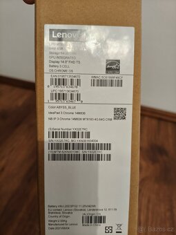 Lenovo Ideapad Chromebook 14" dotykový NTB Google chrome - 8
