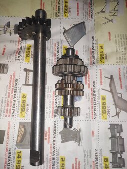 Prodám nový díly převodovky Jawa 20 21 23 mustang. - 8