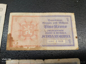 Bankovky Protektorát 1940 - 8