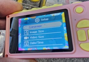 Dětská digitální FHD fotokamera s podvodním pouzdrem, GPS - 8