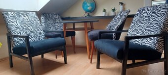 Retro židle/ křesílka - 8
