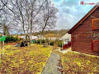 prodej srubové chaty, 50m2, s pozemkem 818m2, Slaný - 8