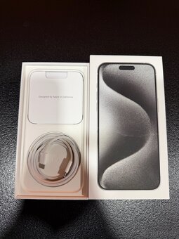 Iphone15 PRO MAX 256 GB bílý - 8