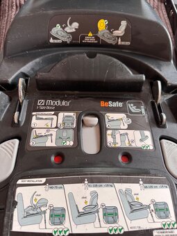 2x Autosedačka zn. BeSafe + isofix - 8