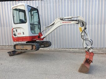 Bagr Takeuchi TB216 - 1900kg, hydraulická svahovka - 8