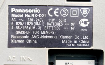 Boombox – rádio-CD-kazeťák - Panasonic RX-D21 - 8