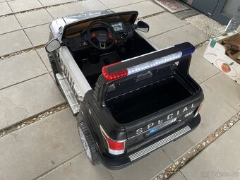 Dětské elektrické auto - Range Rover Evoque Policie - 8