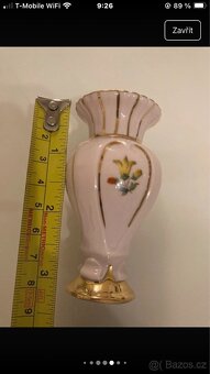 Originál růžový porcelán zn. H&C - 8