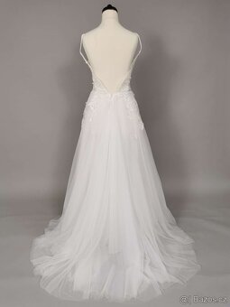 Luxusní nenošené svatební šaty, Lucile, XS/S - 34/36 EU - 8
