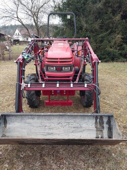 MITSUBISHI MT368, 4x4, 36koní, 4válec, čelní nakladač 550kg - 8