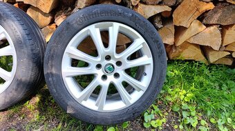 Letní kola Škoda Zenith R17 225/50 Continental 5x112 - 8