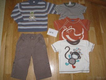 Balík oblečení vel. 86 jaro/ léto/ podzim - 8