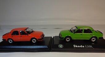 Abrex model 1/43 Škoda 120L v barvě červené - 8