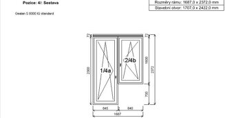Plastová okna stáří 5 let - 8