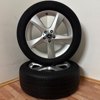 MERCEDES R/GLE 5x112 R19 ET59+LETNÍ 255/50R19 5mm - 8