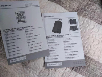 Cestovní taška 70l na kolečkách s výsuvnou rukojetí - nová - 8