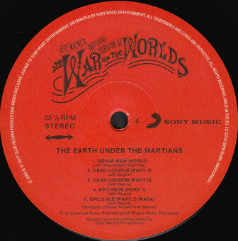 Prodám Vinyl Jeff Waynes Musical Version War Of The World - 8