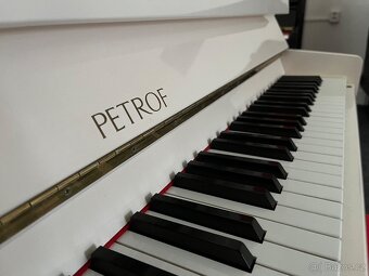 Zánovní Petrof P 118 M1 bílý lesk rok v.2003.Záruka a doprav - 8