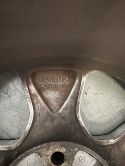 ALU disky 15x6,5 ET50 Škoda - 8