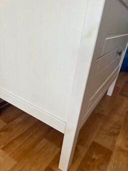 IKEA Sundvik přebalovací půlt/komoda, bílá - 8