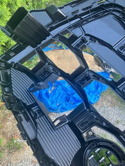 GRILL AUDI Q7 II 4M LIFT MASKA narazniku s-LINE - 8
