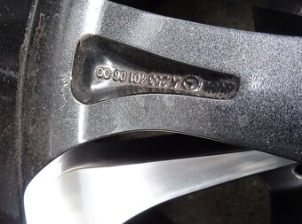 Alu disky origo Mercedes, 17", 5x112, ET 36 , šíře 7,5J - 8