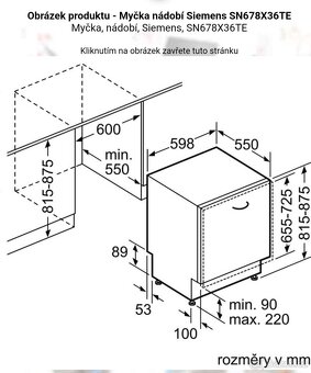 Myčka Siemens iQ700 - 8
