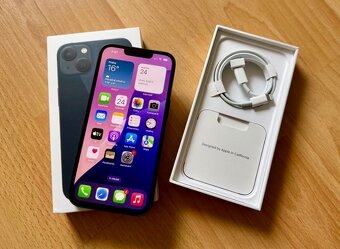 iPhone 13 Midnight BATERIE 100% TOP - 8