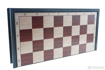 Magnetická plastová šachová sada 39x39 cm – skládací s figur - 8