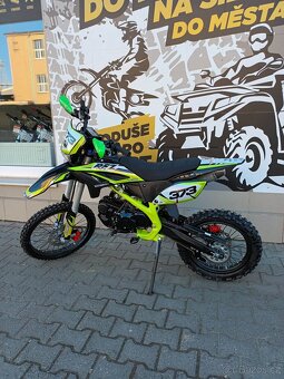 Pitbike Thunder 140cc 19x16 E-start zelená - 8