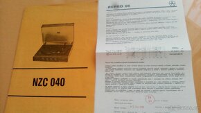 Retro gramofon NZC 040 + reproduktory 06, RMG Hyundai - 8