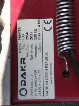 DAKR Panter FD-3 / CEPÁKOVÝ MULČ. MC 100 - 8