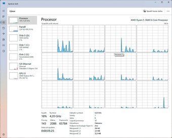Herní počítač s RX 5700 XT, Ryzen 5 3600 , Win 11 - 8