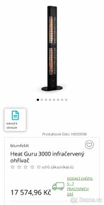 Venkovní ohřívač Blumfeldt Heat Guru 3000 - 8