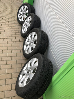 Sada disků Mini 5x112 7,5x17 ET52 + zimní 225/55 R17 - 8