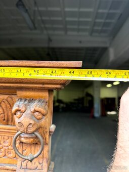 Velké starožitné zrcadlo (132032) - 8