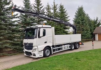 Mercedes-Benz Actros 2643-6x2-Valník+HR-HIAB X-HIPRO 232 E-3 - 8