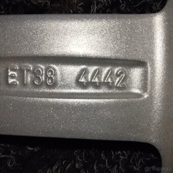 NOVÉ Kola na Audi 7,5Jx19H2 ET38 pneu Continental 225/50R19 - 8