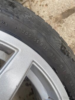 Alu 16” Dezent + Barum Polaris 6 205/55 R16 91 T Zimní - 8