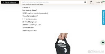 Kyslíkový koncentrátor KINGON P2 5L / 2kg - 8