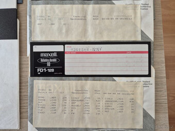 Diskety 8" - 40 kusů, možno jednotlivě, 3 krabičky - 8