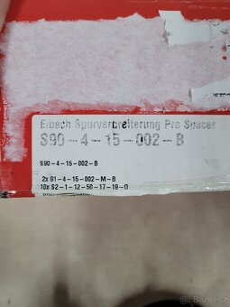 Rozšiřovácí podložky Eibach 5x114,3 / 15mm - 8